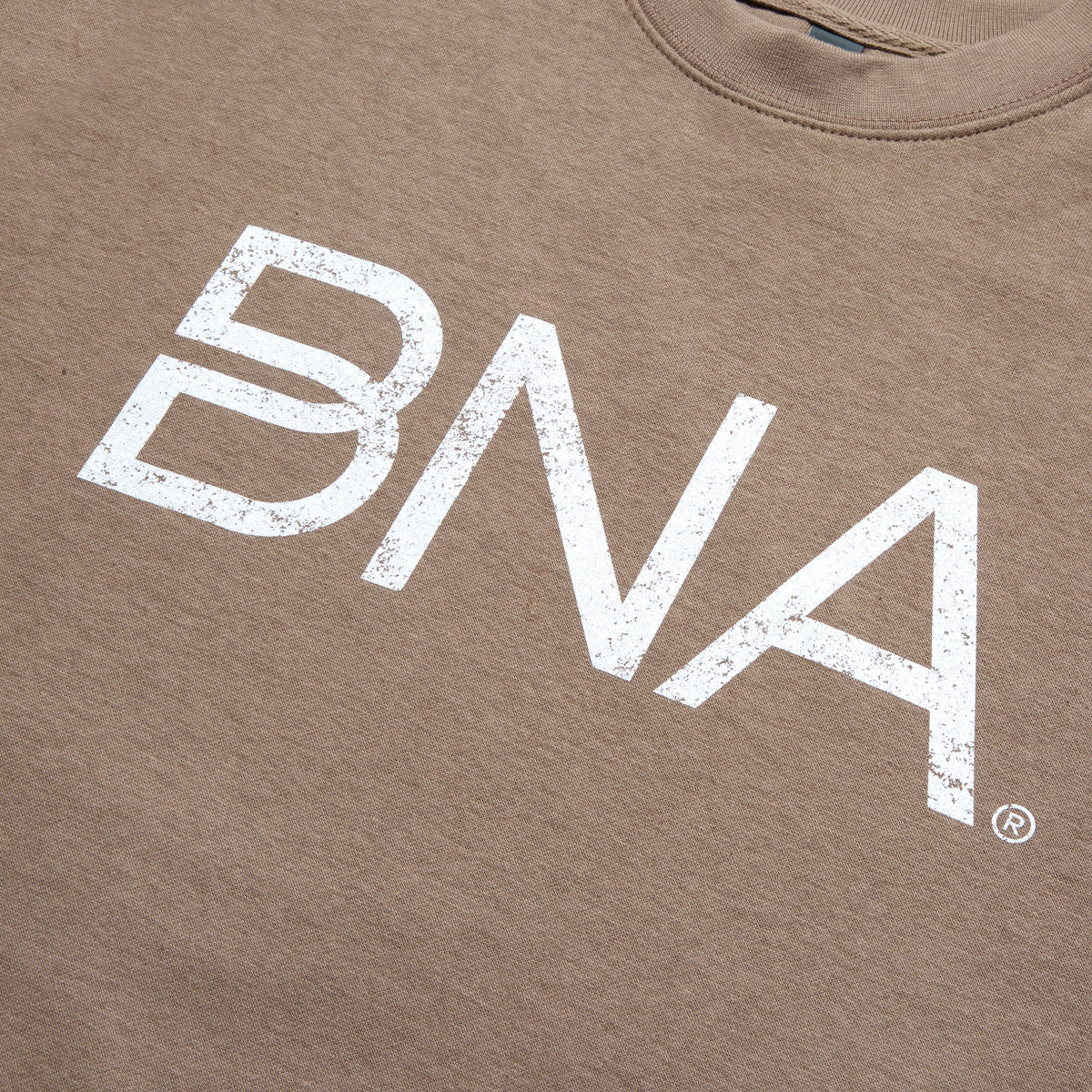- Sweatshirt BNA BNA Shop Crewneck Logo Latte –